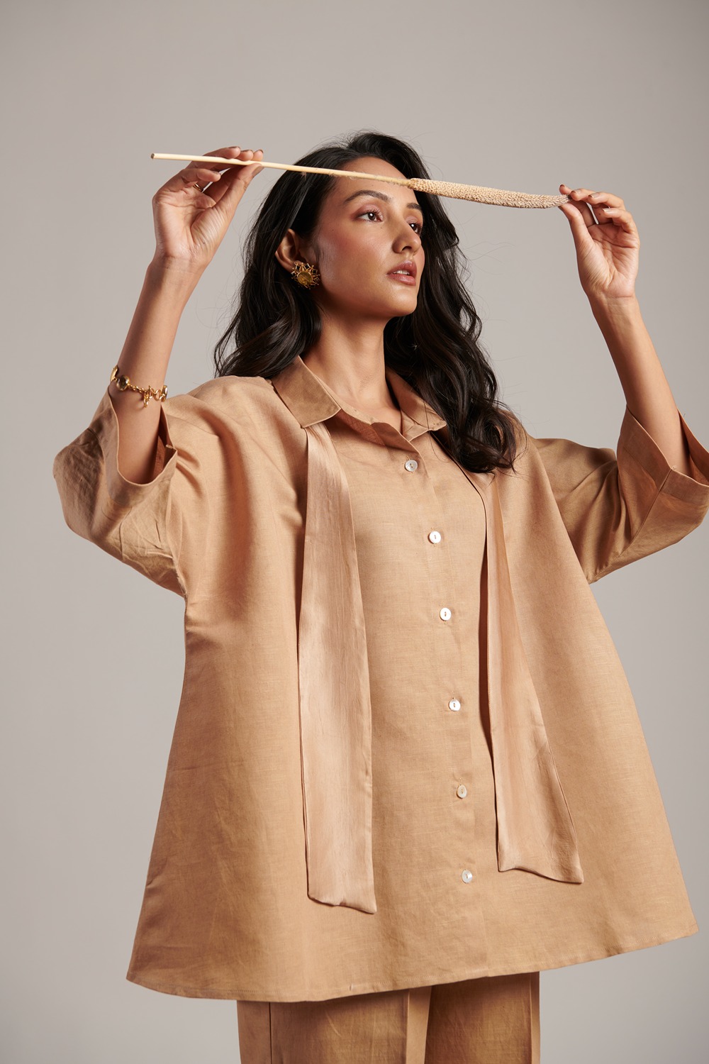 MOH INDIA presents Moon Co-ord Set (Honey) exclusively avaialable only ...