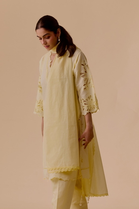 Sahiba Dupatta - Yellow