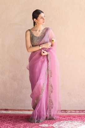 Purple Nidhi Saree