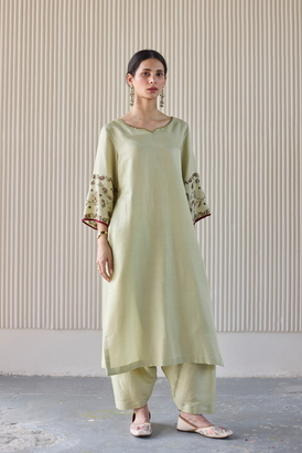 Green Noori Suit
