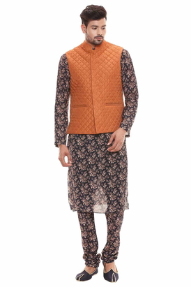 Applique Floral Kurta Set 