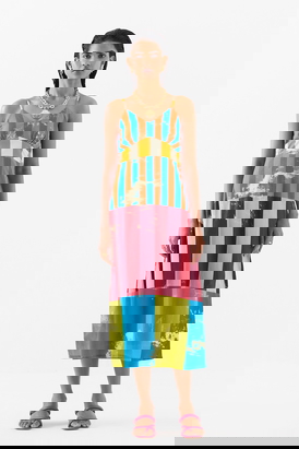 Long Beach Strappy Dress