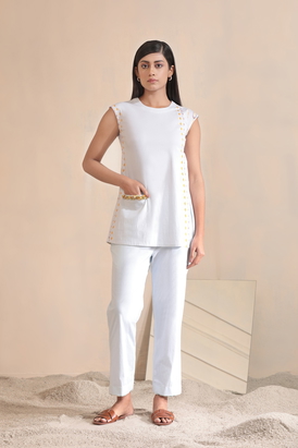 Nirvan Tunic And Trouser Co-Ord Set