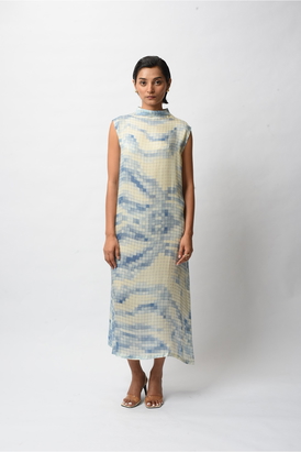 Satin Bliss Print Resort Dress