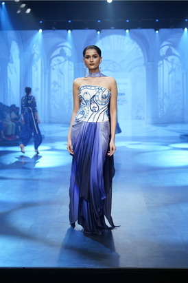 Venus Corset And Draped Skirt 