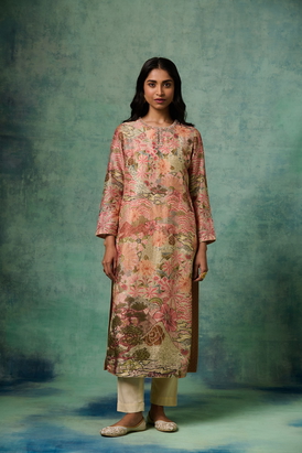 Zen Kurta Set - Beige